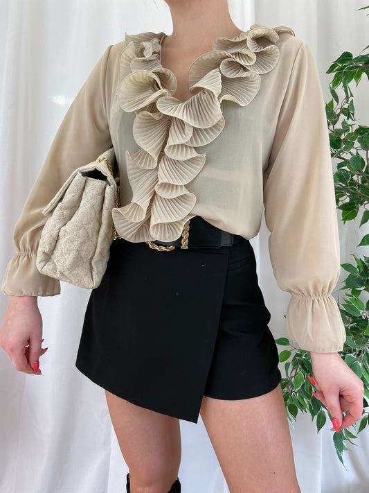 Chemisier beige FALONE