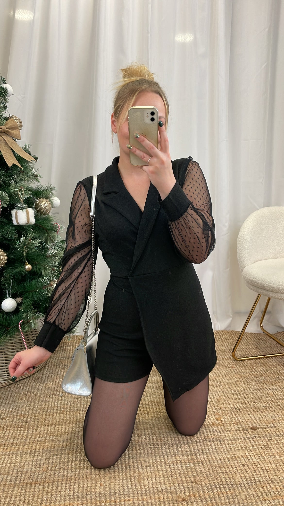 Combishort pailletée ALBANE