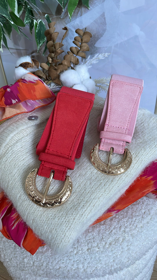 Ceintures à boucle doré ZÉLIE