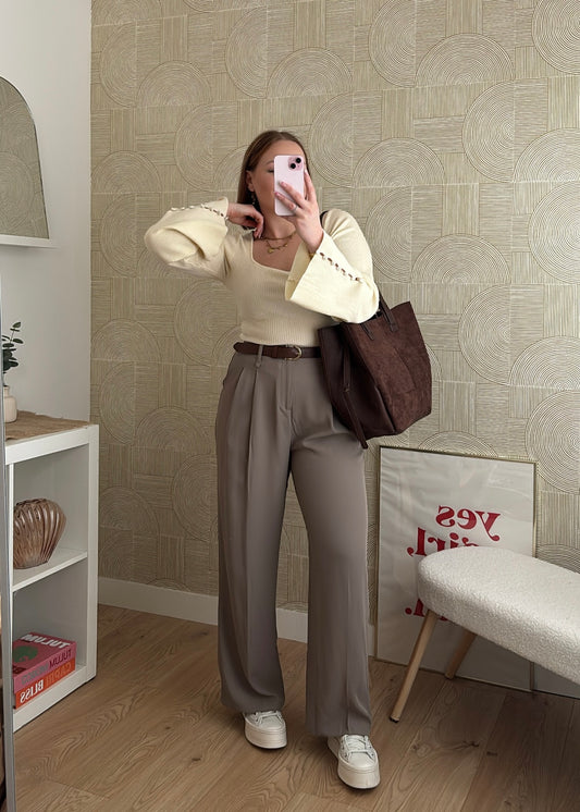 Maille à manches évasées - LUCCIANA