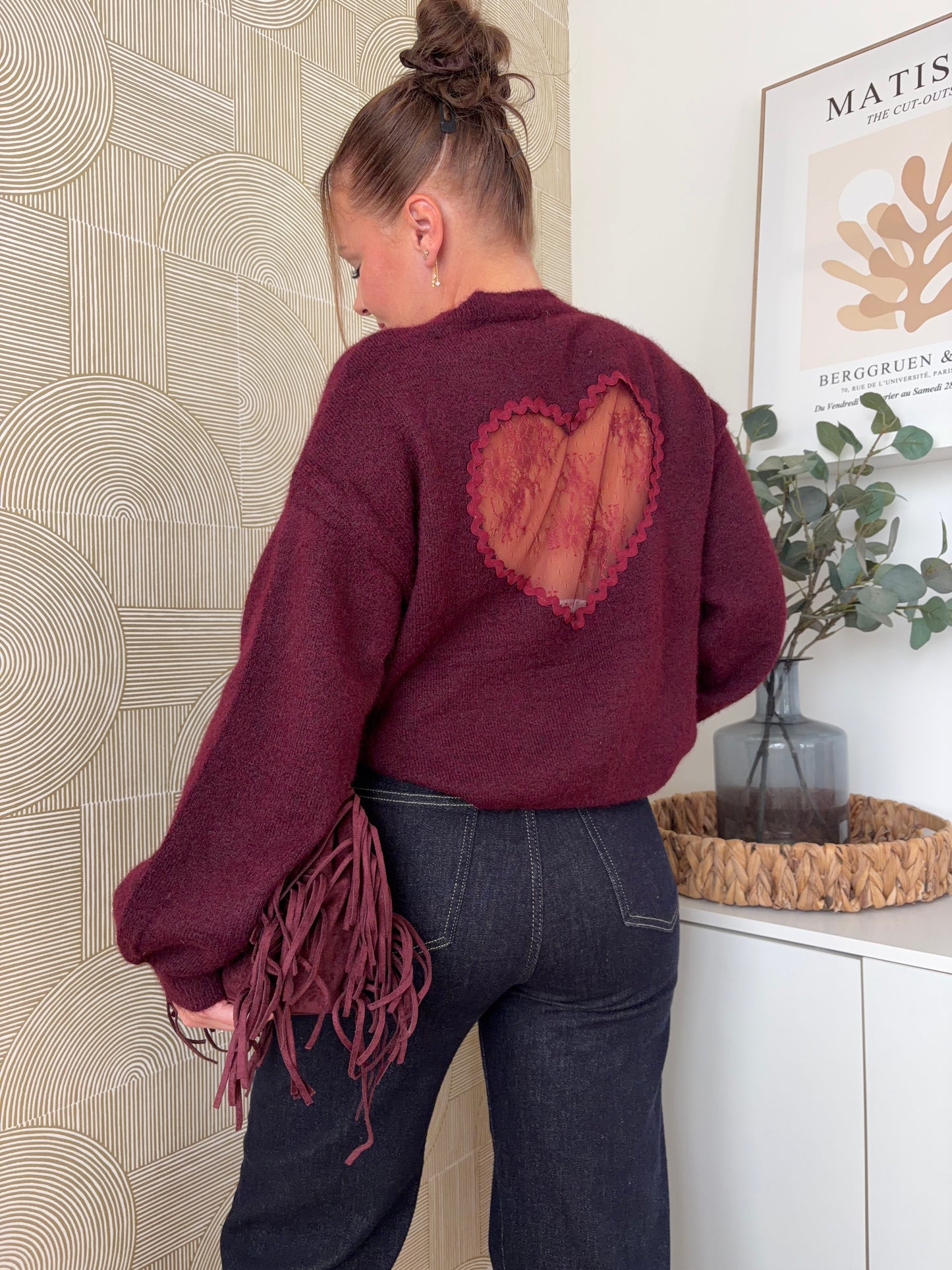 Pull burgundy - LOVE