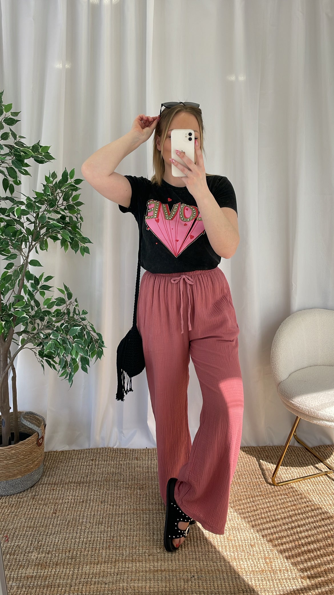 Tee-shirt gris ORIA