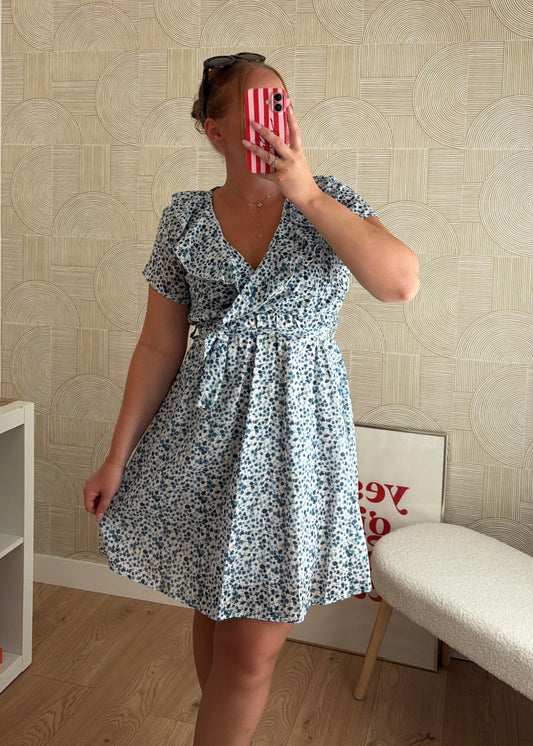 Robe courte navy - SHAIA
