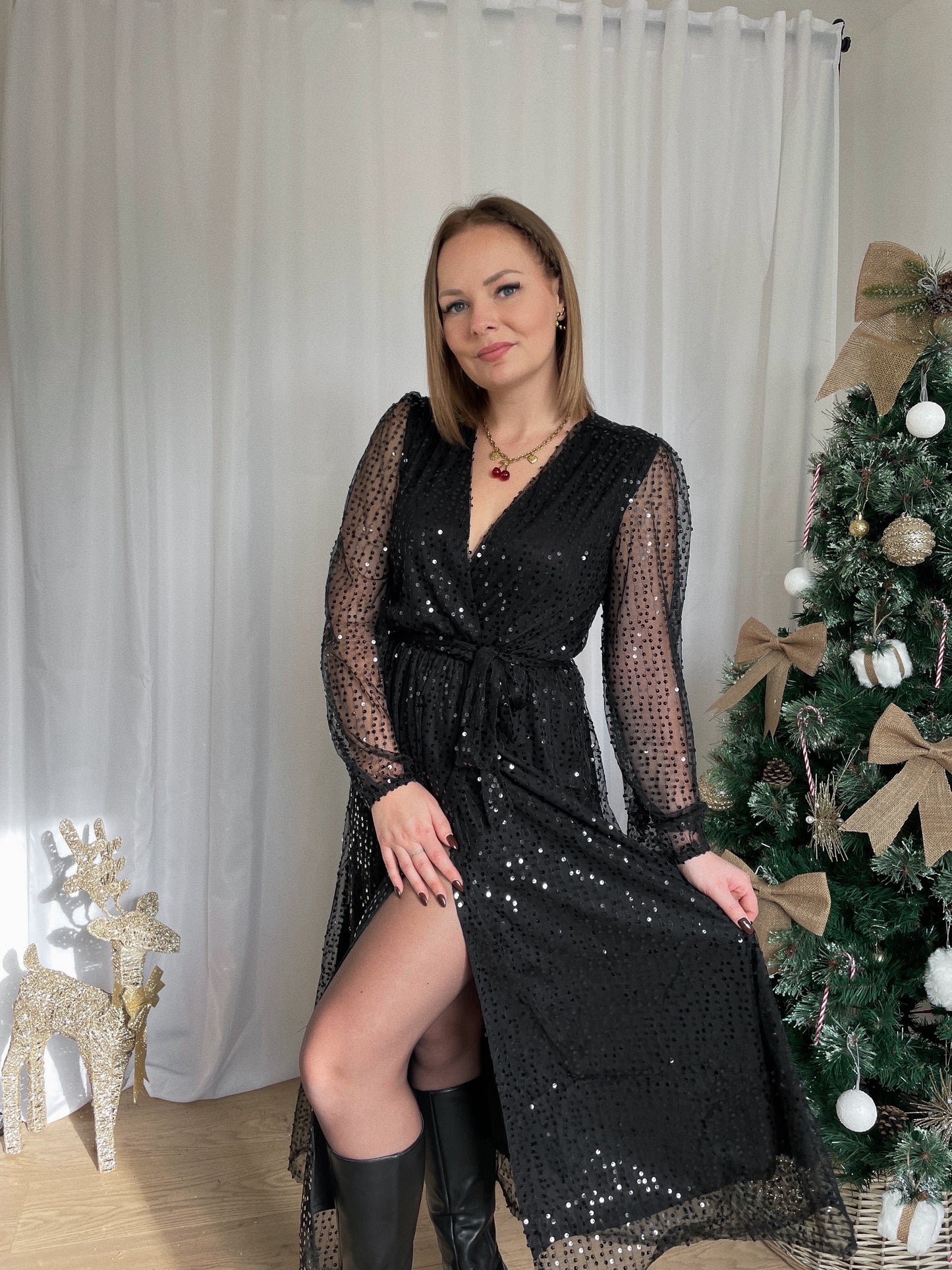 Robe longue "LA SCINTILLANTE"