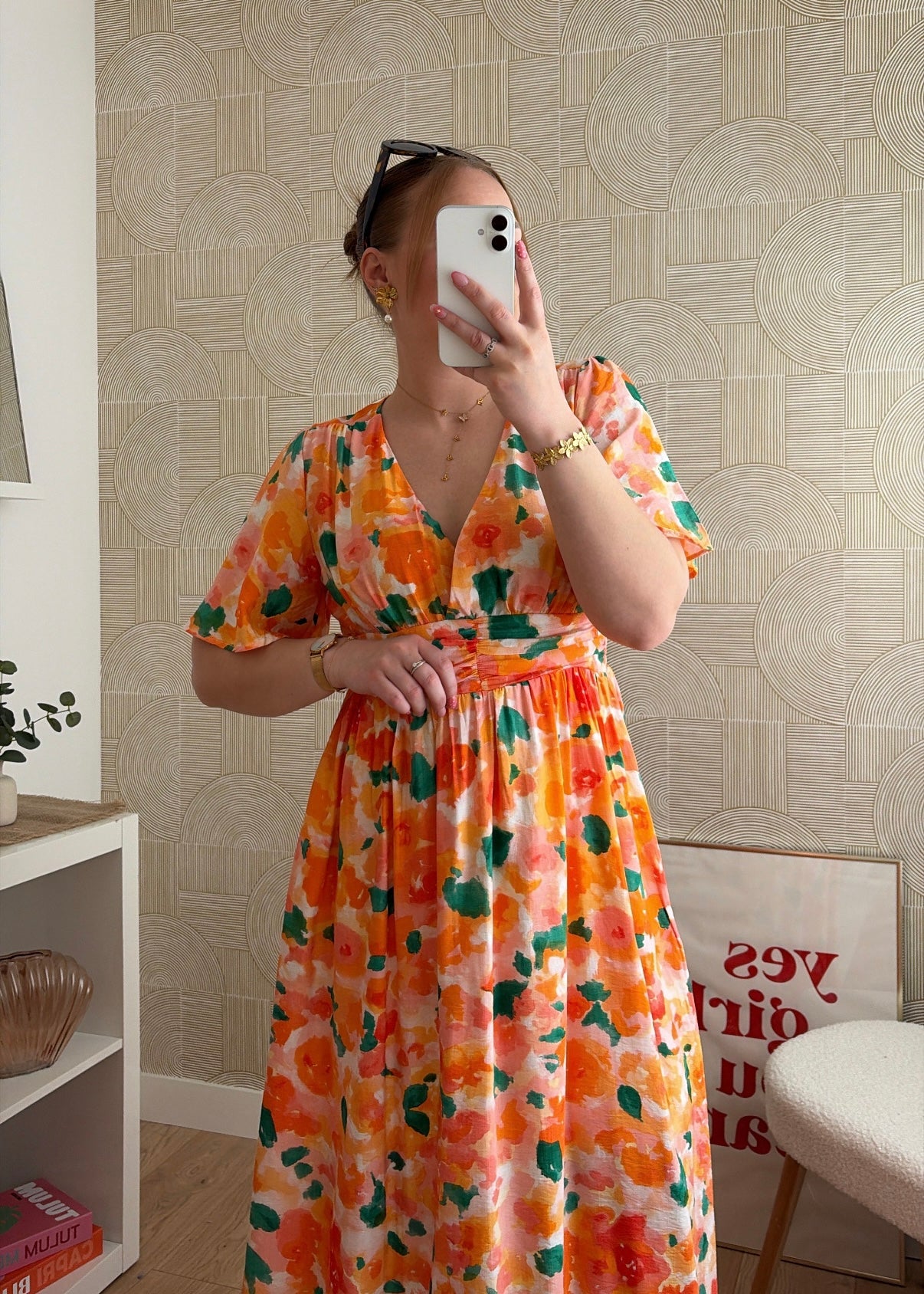 Robe longue - NARANJA