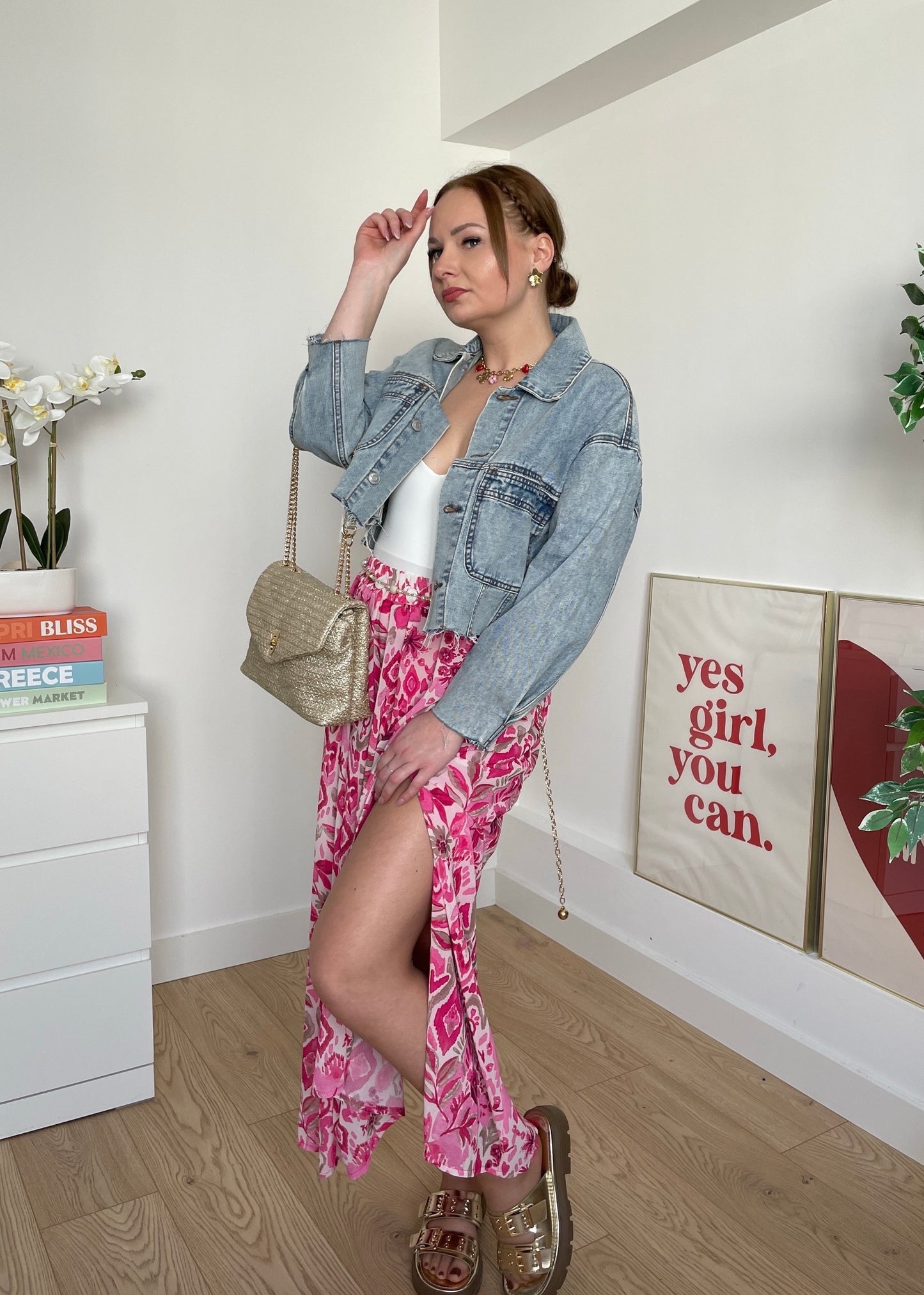 Veste courte en DENIM