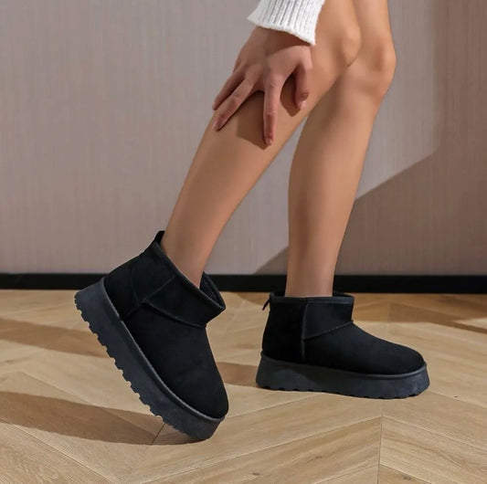 Boots fourrées noire MINI