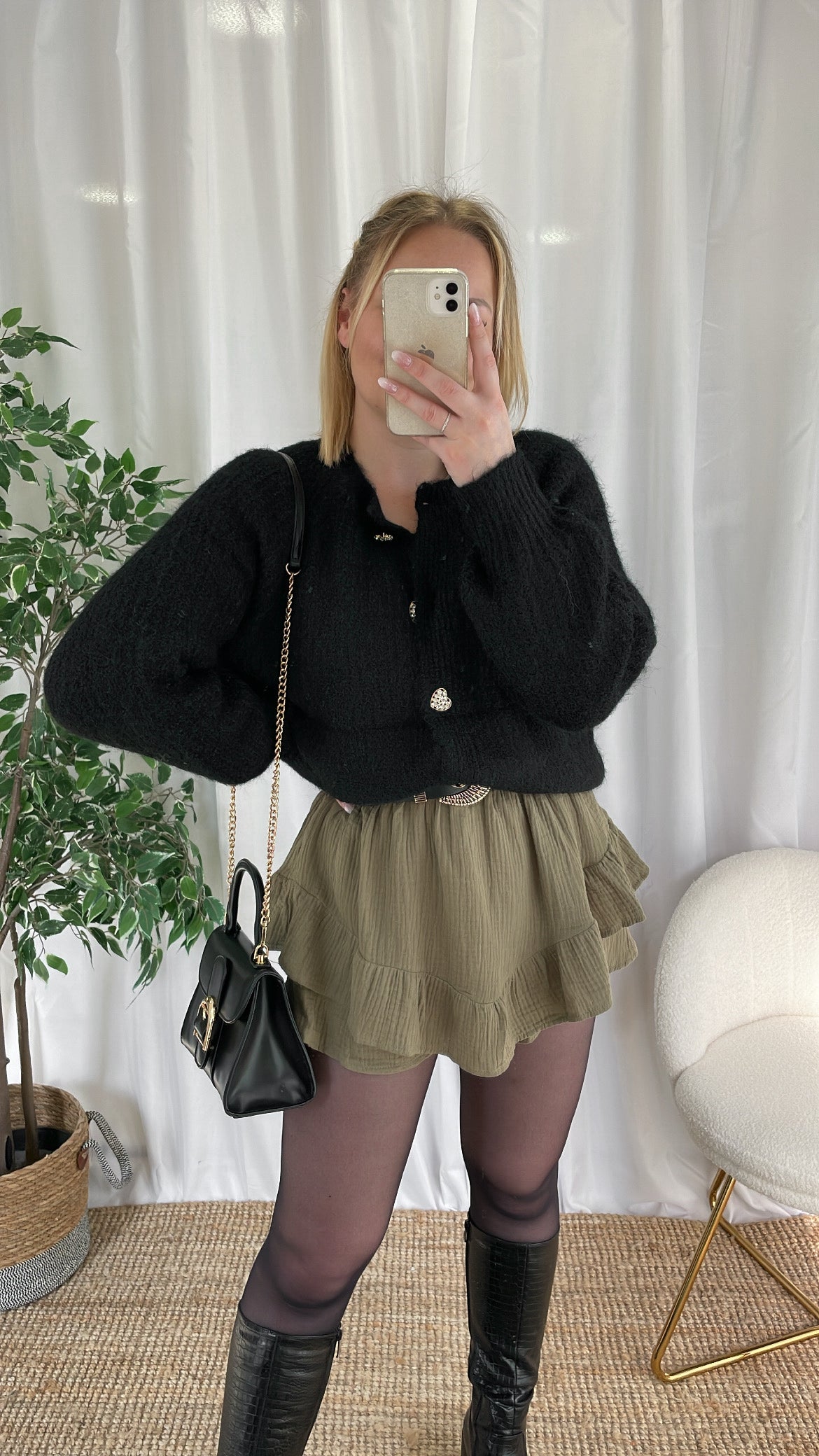 Gilet avec boutons COEURS