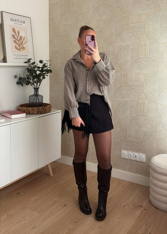 Chemise à carreaux - LÉANE