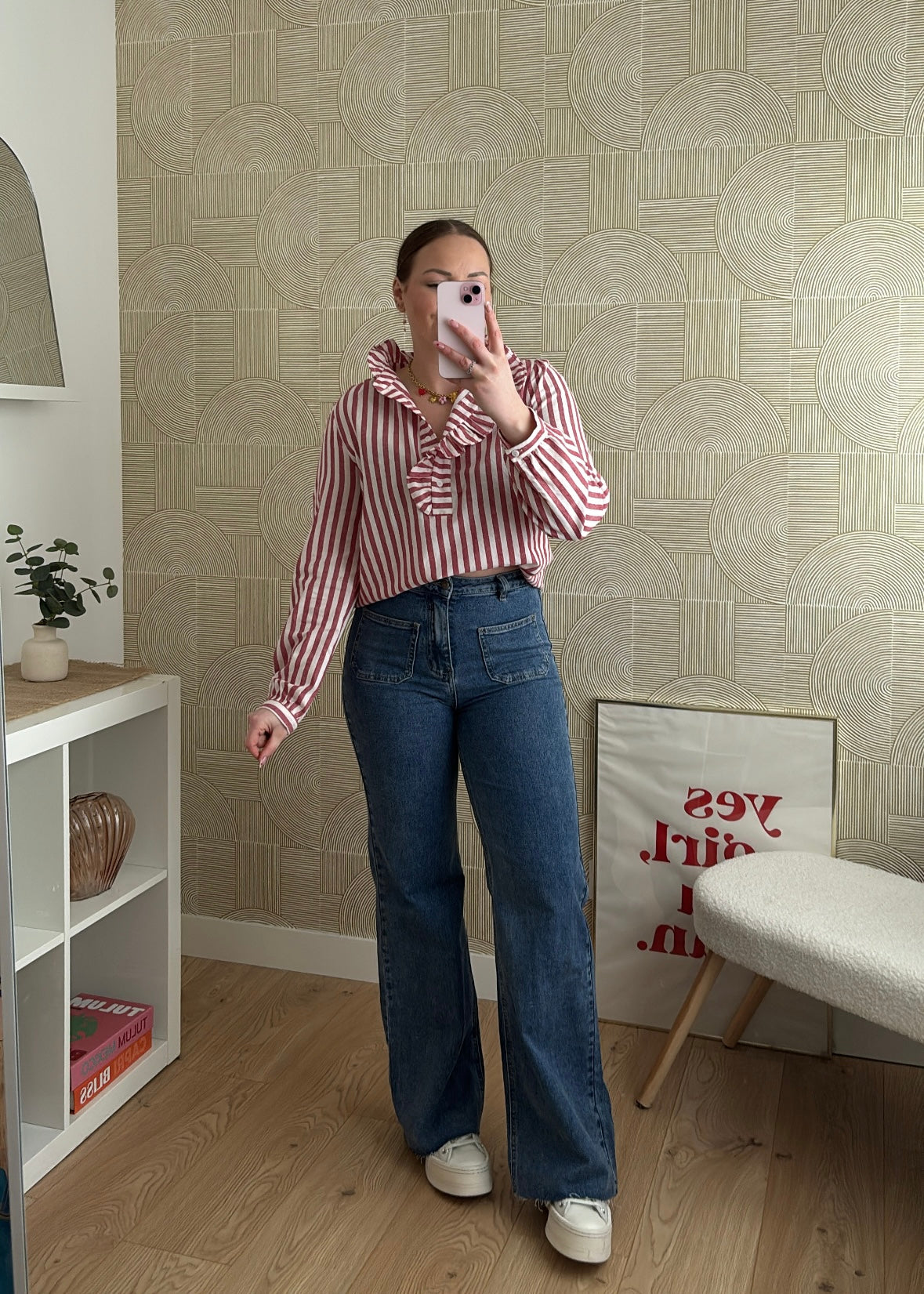 Blouse à volants - NIMAO