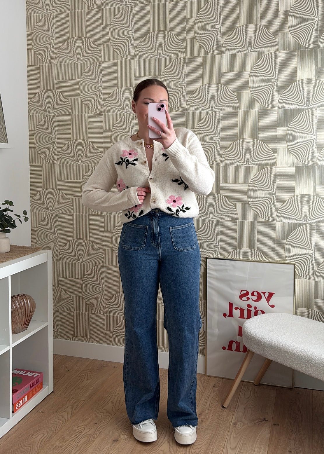 Gilet maille écru - FLORA