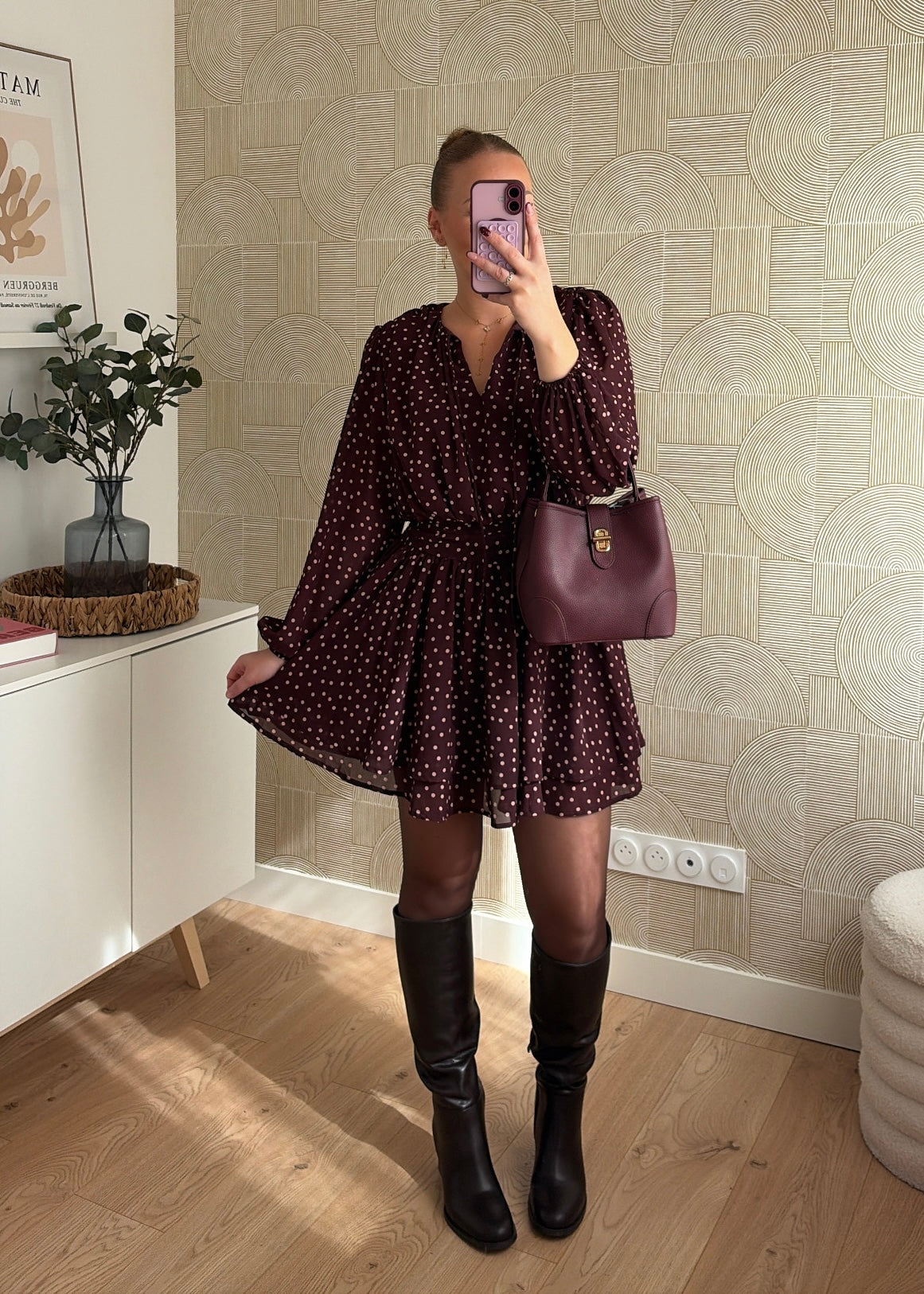 Robe à pois - CLARA