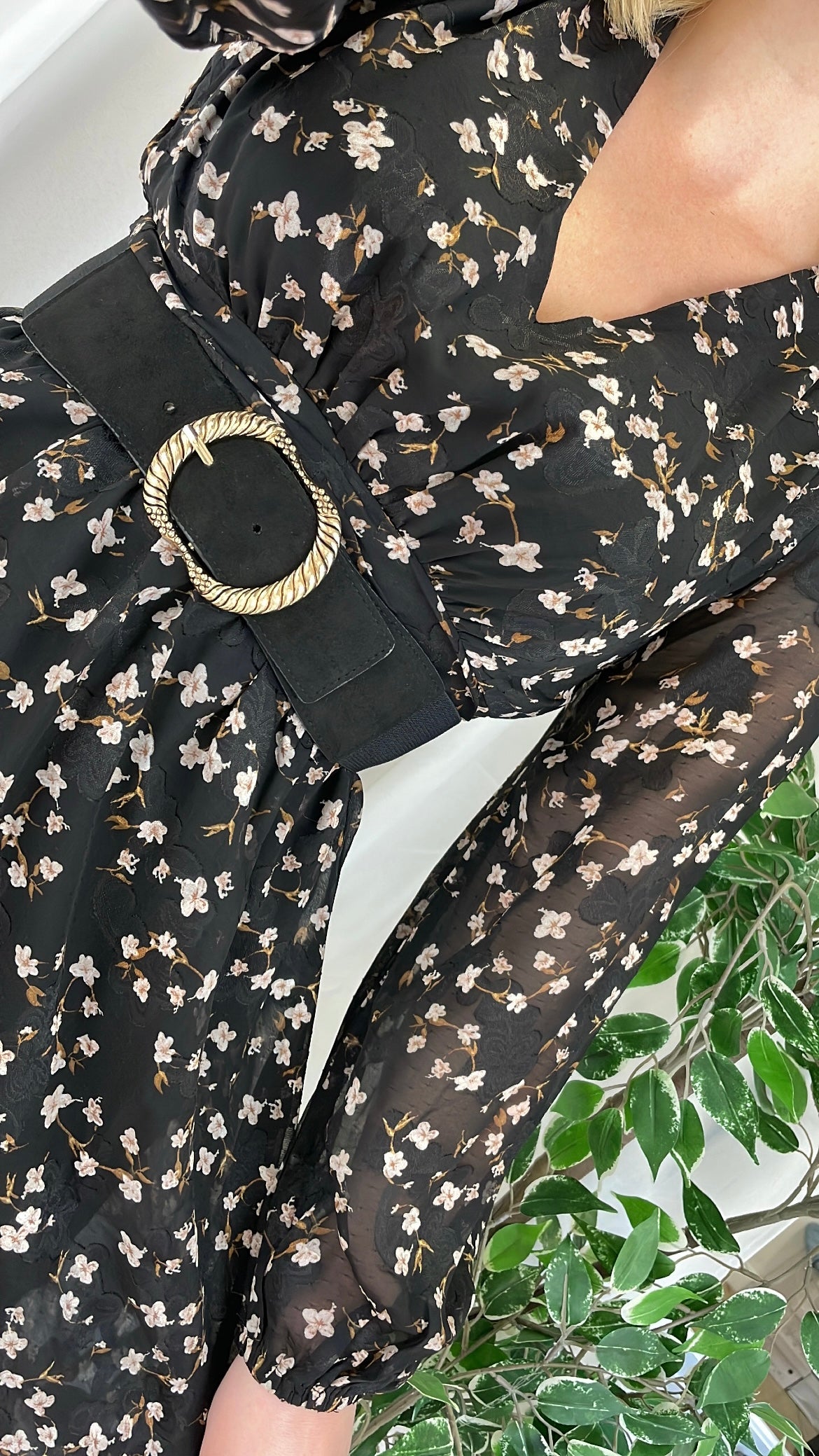 Robe à petites fleurs NYMPHEA