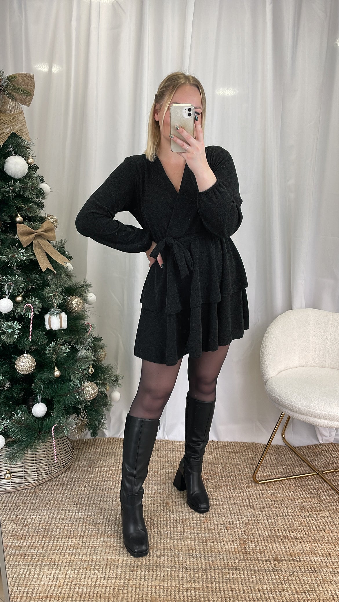 Robe noire ABIGAIL