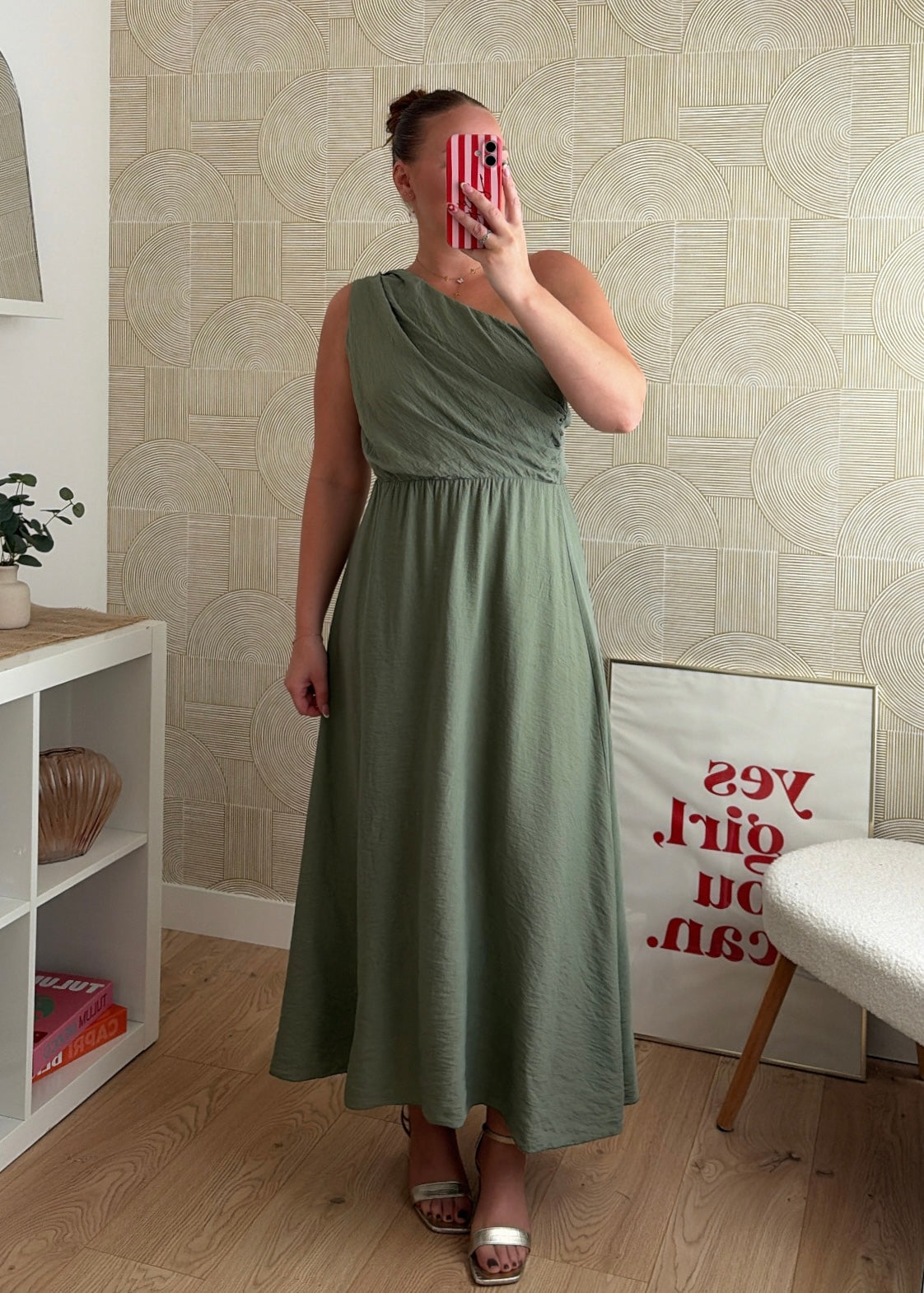 Robe longue kaki - IRIS
