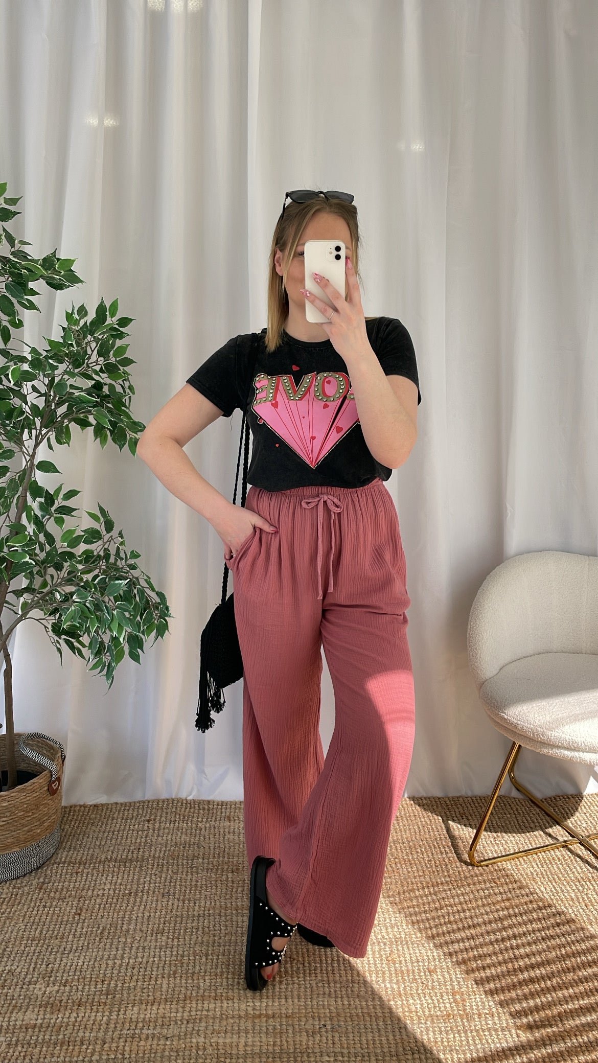 Tee-shirt gris ORIA