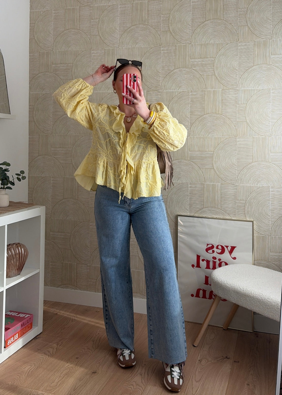Blouse jaune - ROMANCIA