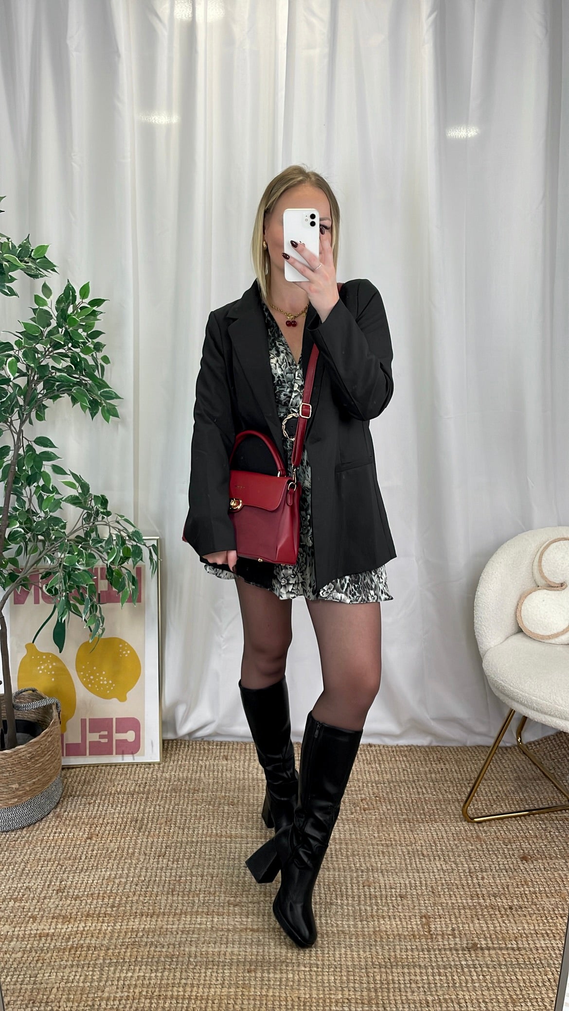 Robe à fleurs MARIE