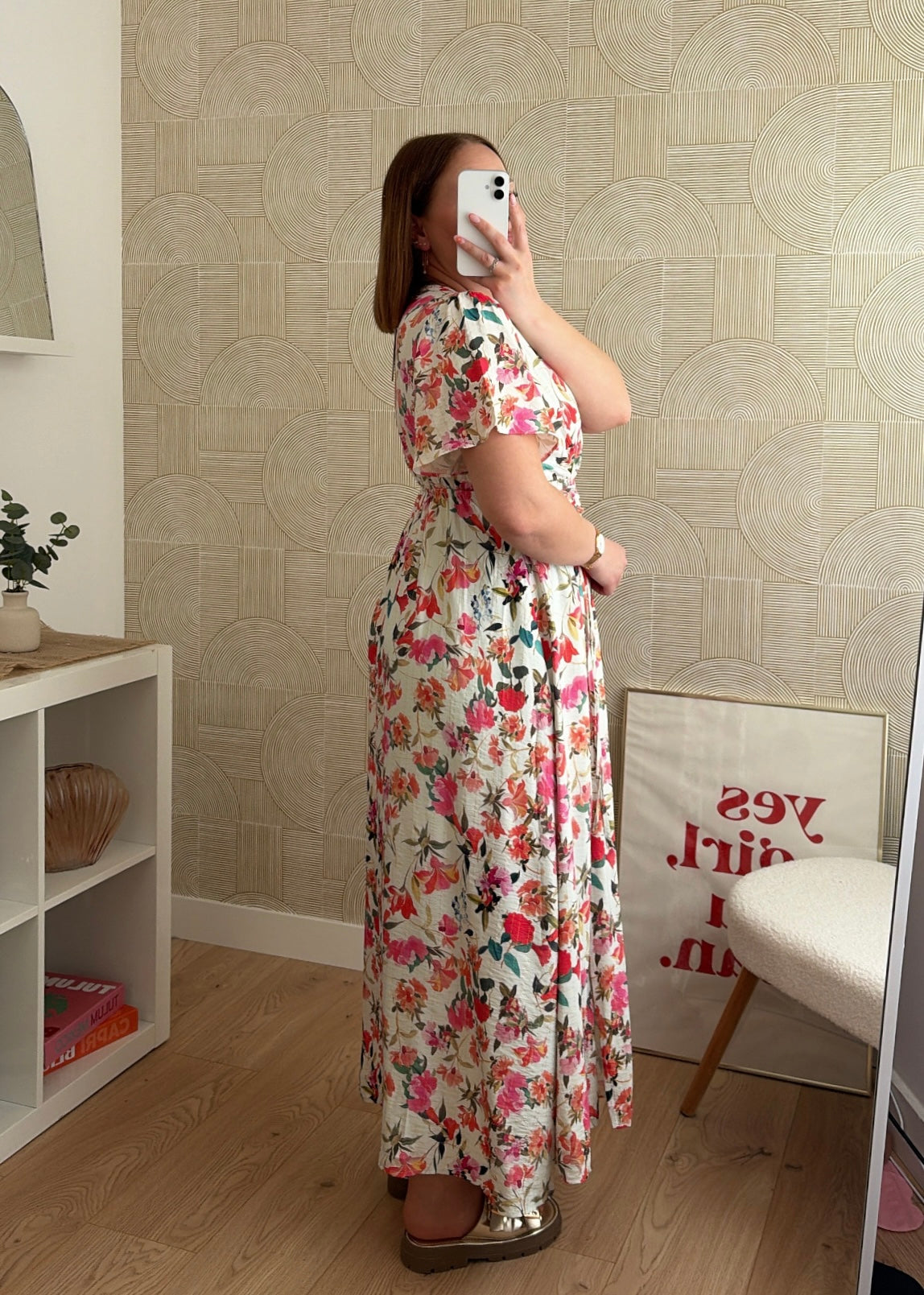 Robe longue à fleurs - ROSALY
