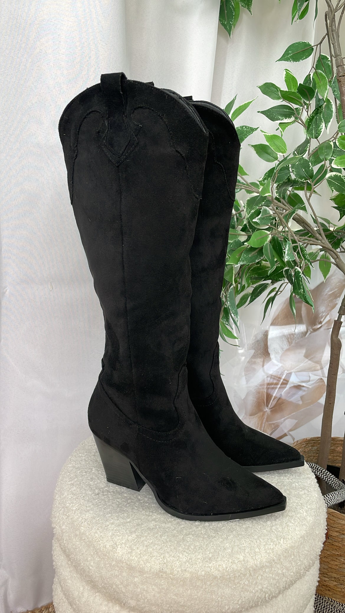 Santiags black WESTERN