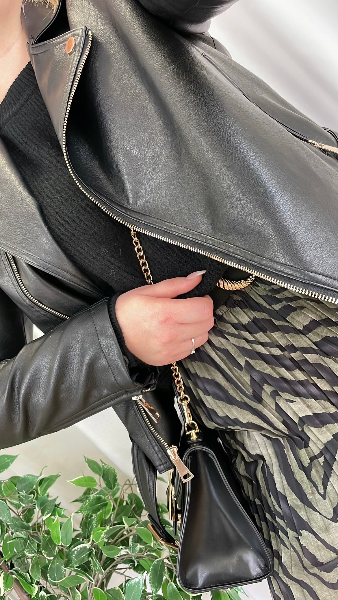 Pantalon fluide kaki ZEBRA