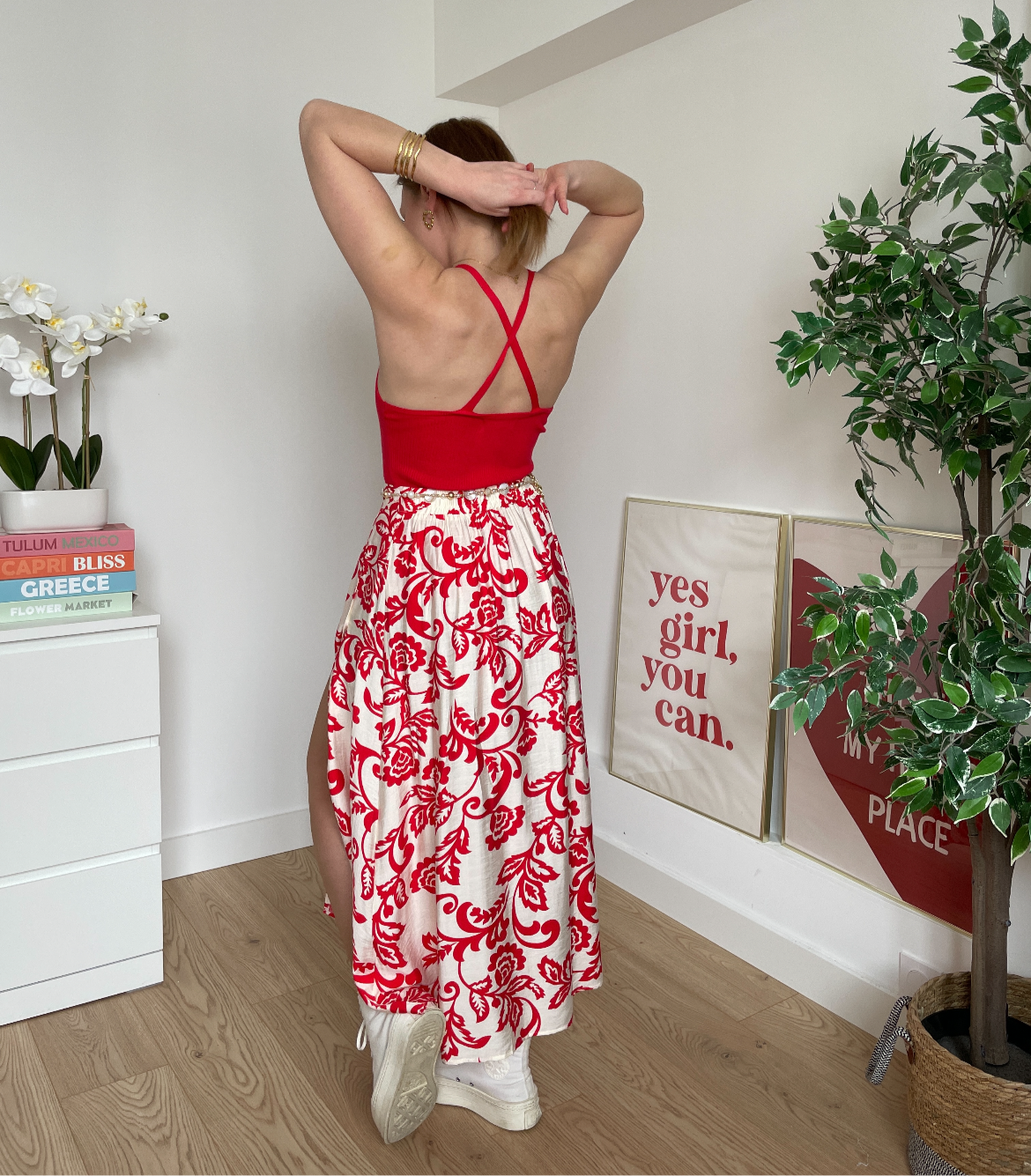 Débardeurs côtelés croisés DIMI