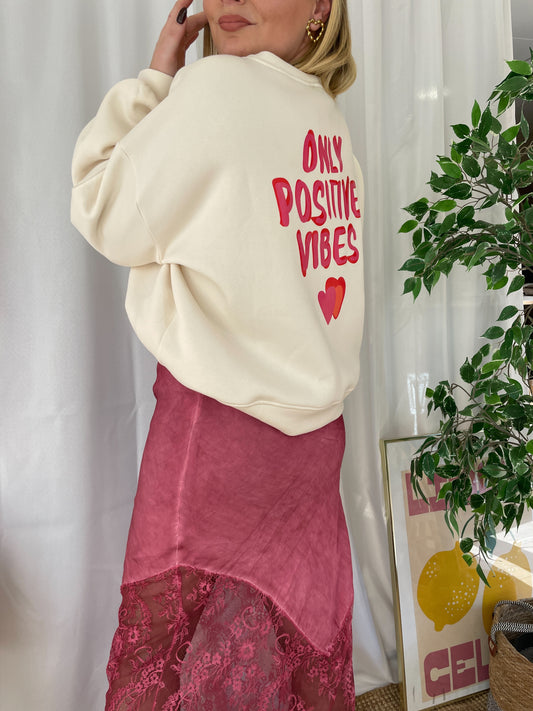 Jupe satinée bordeaux LOVIKA