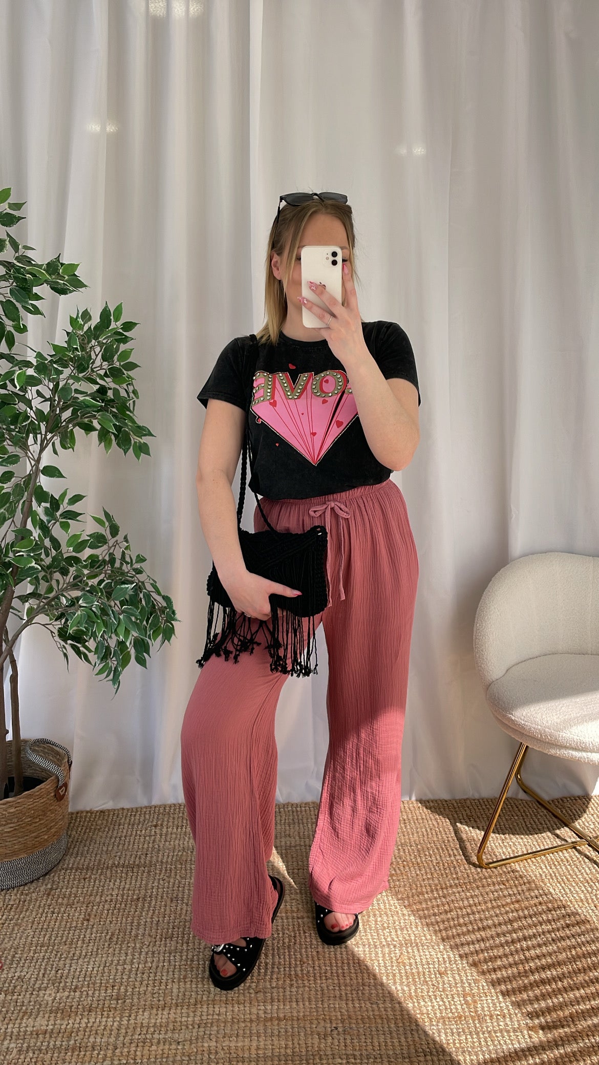 Tee-shirt gris ORIA
