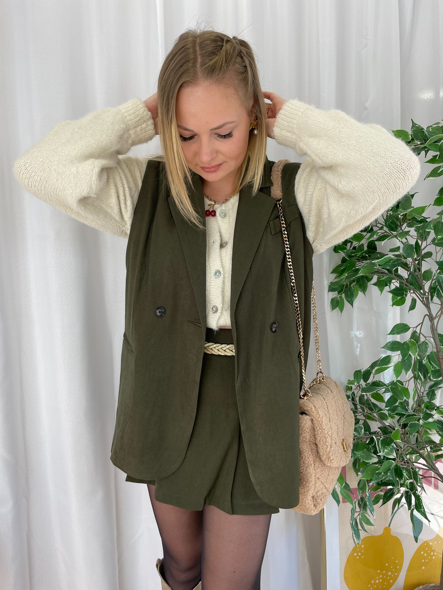 Blazer kaki OLD SCHOOL