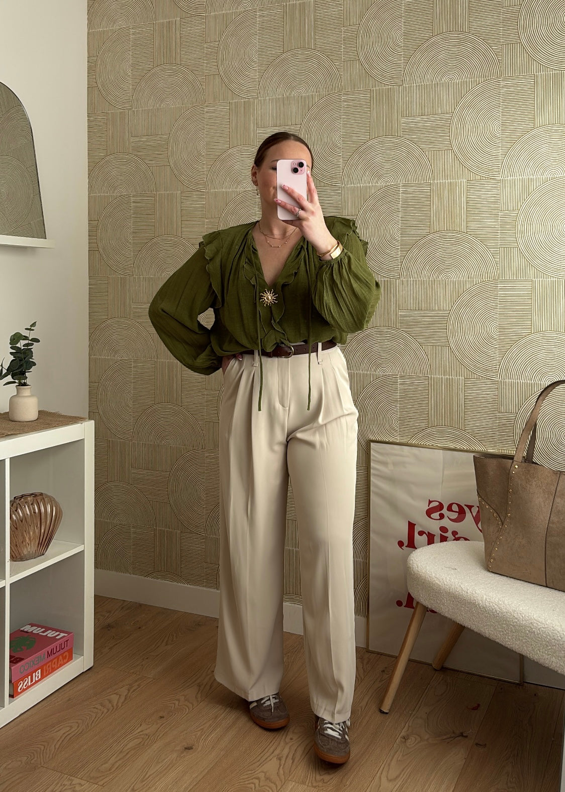 Blouse olive - SUNNY