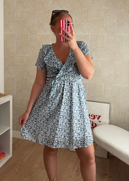 Robe courte navy - SHAIA