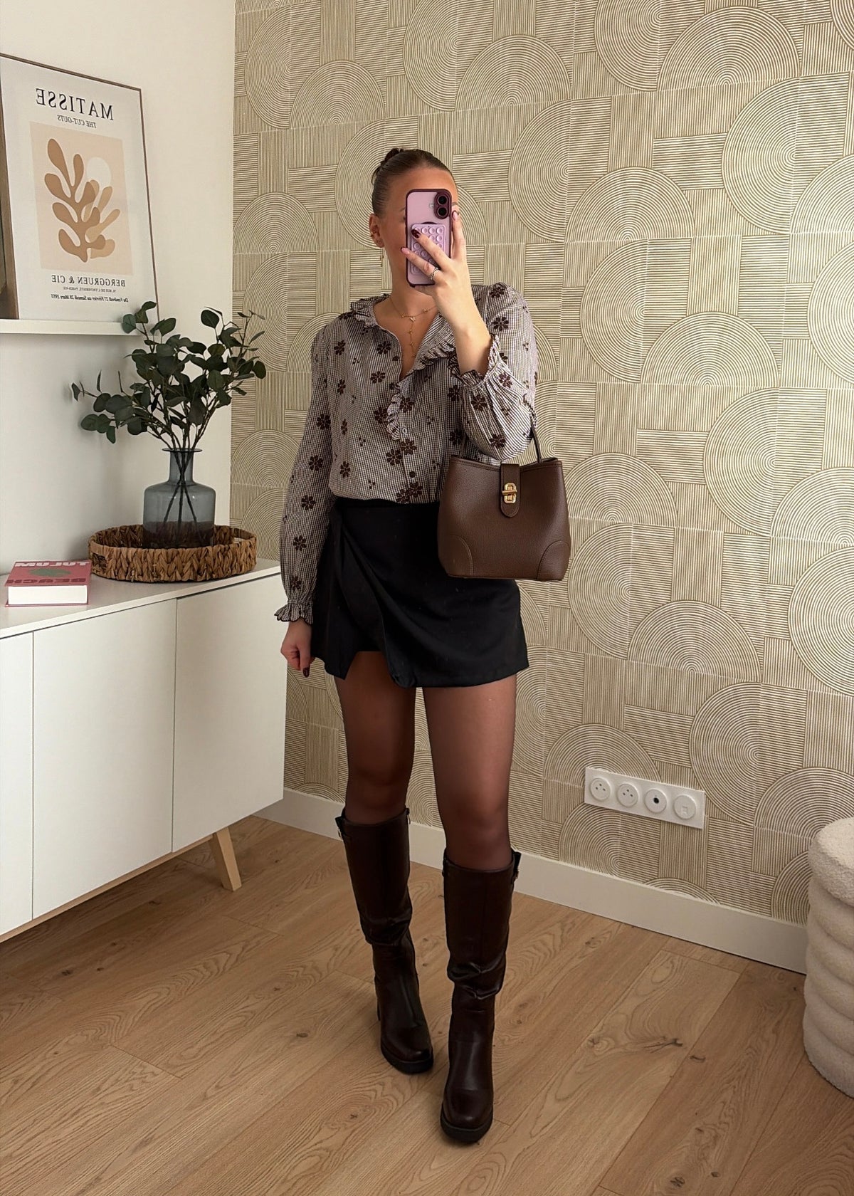 Jupe-short noire - TORSADE