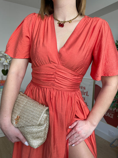 Robe corail AIMÉE