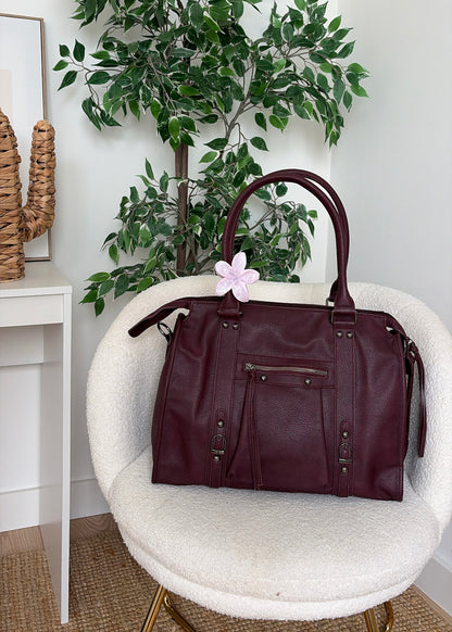 Sac burgundy - SOLÈNE