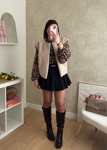 Jupe short écolière "LA TENDANCE"