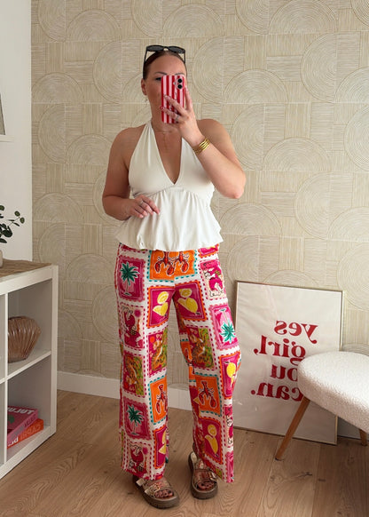 Pantalon fluide - TROPICAL