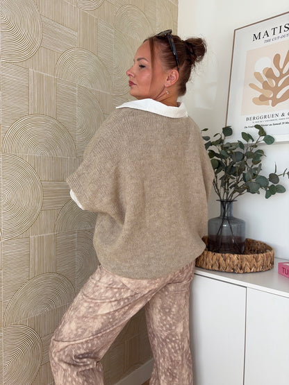 Gilet beige - ZOÉ