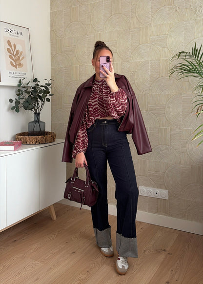 Blouse zébrée - SHAY