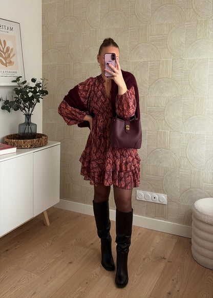 Robe courte imprimé - ROJA