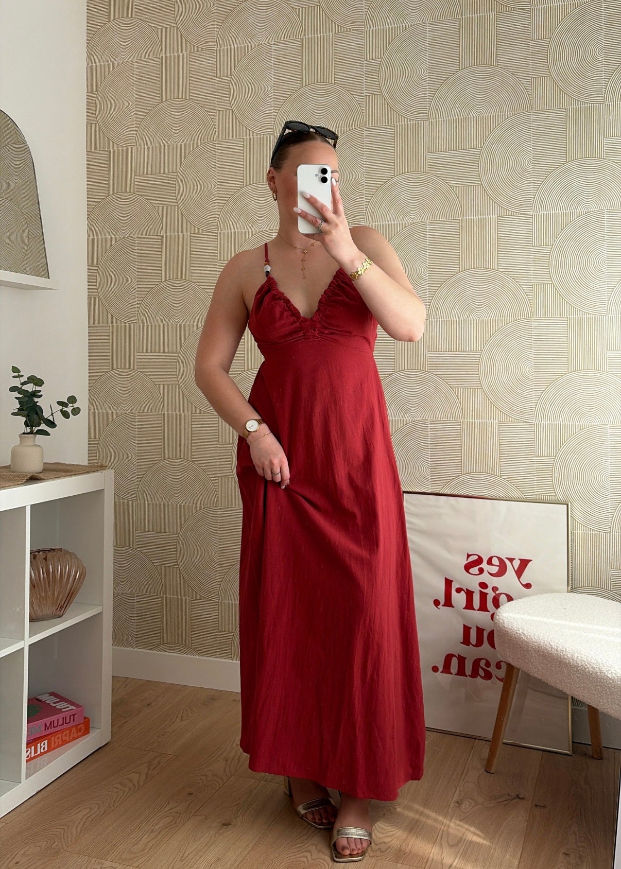 Robe longue rouille - JEWELL