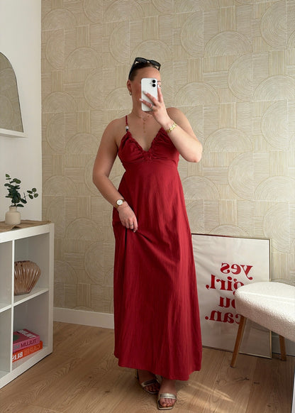 Robe longue rouille - JEWELL