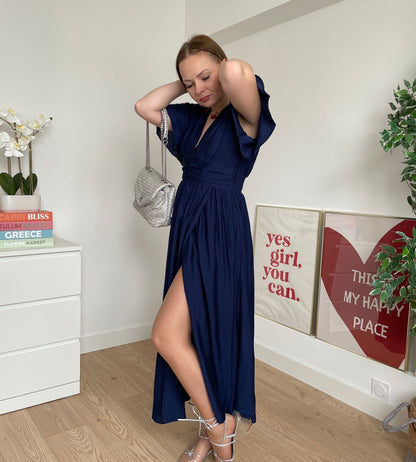 Robe bleu marine AIMÉE