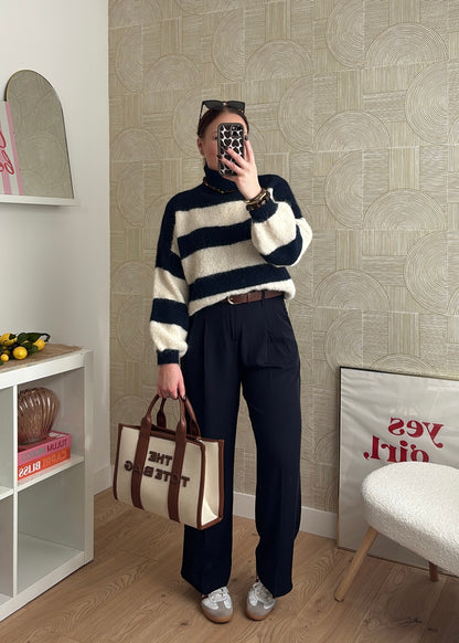 Pantalon navy - SANDRO