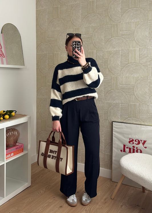 Pantalon navy - SANDRO