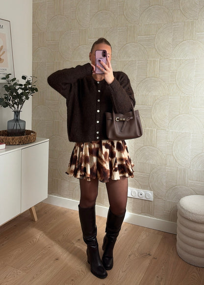 Gilet choco - IRÈNE
