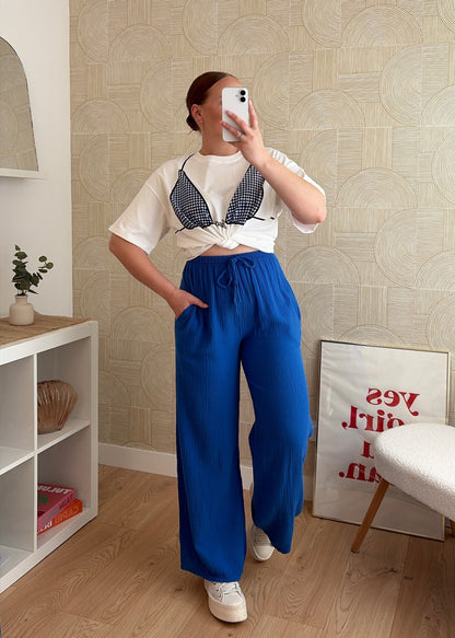 Pantalon royal - GAZE DE COTON