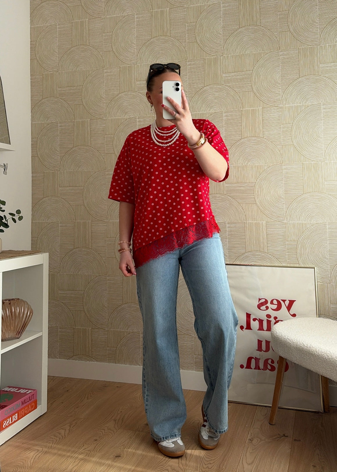 Tee-shirt asymétrique - POIS