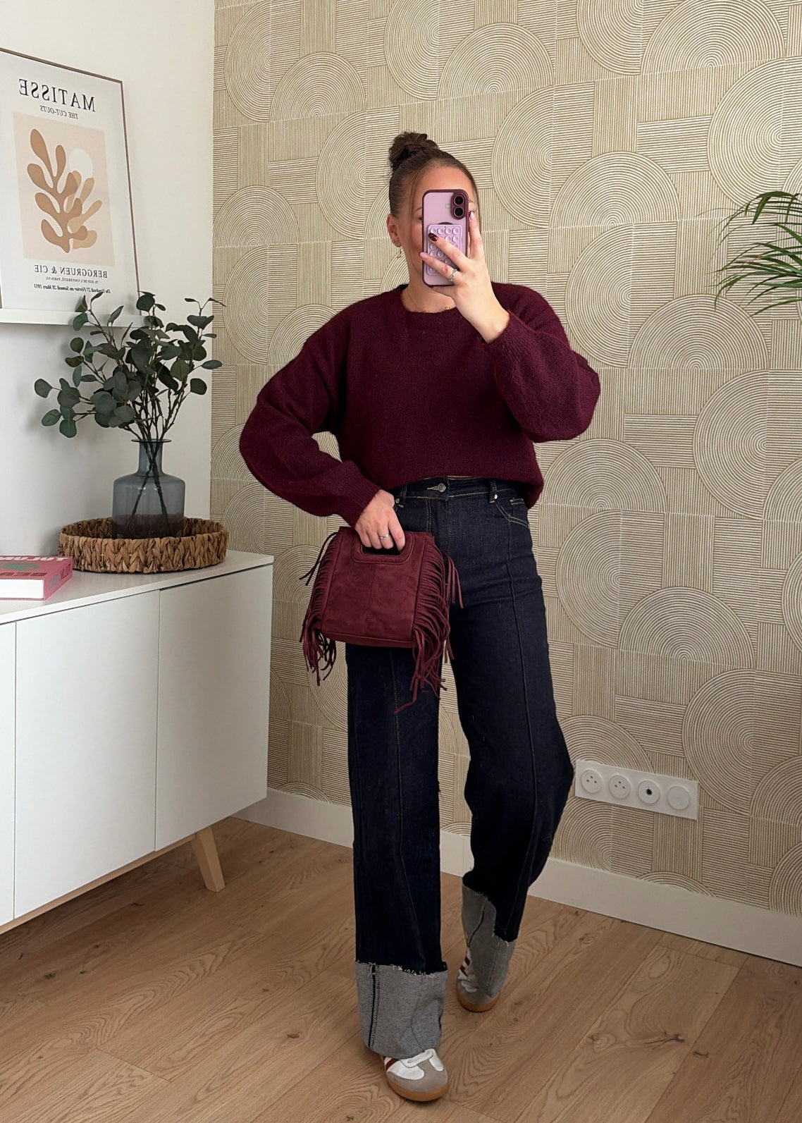 Pull burgundy - LOVE