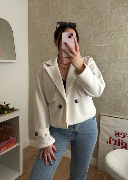 Veste courte écru - MODA