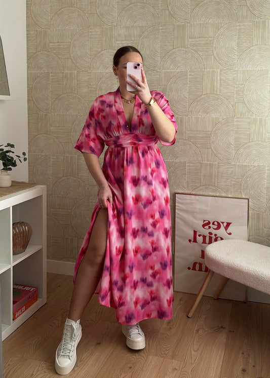 Robe longue rose - ENEA